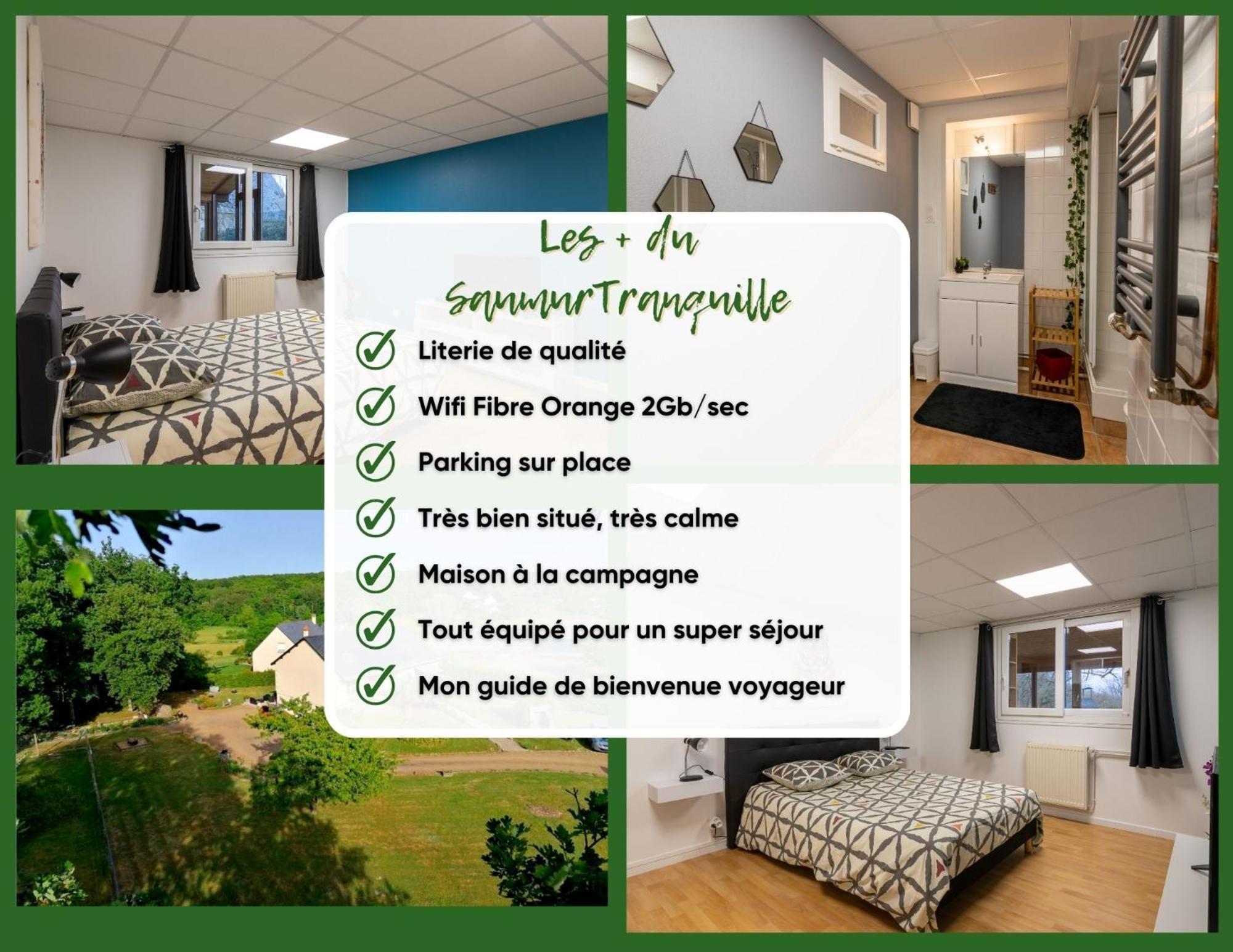 Lesaumurtranquille - Le Poitrineau エクステリア 写真